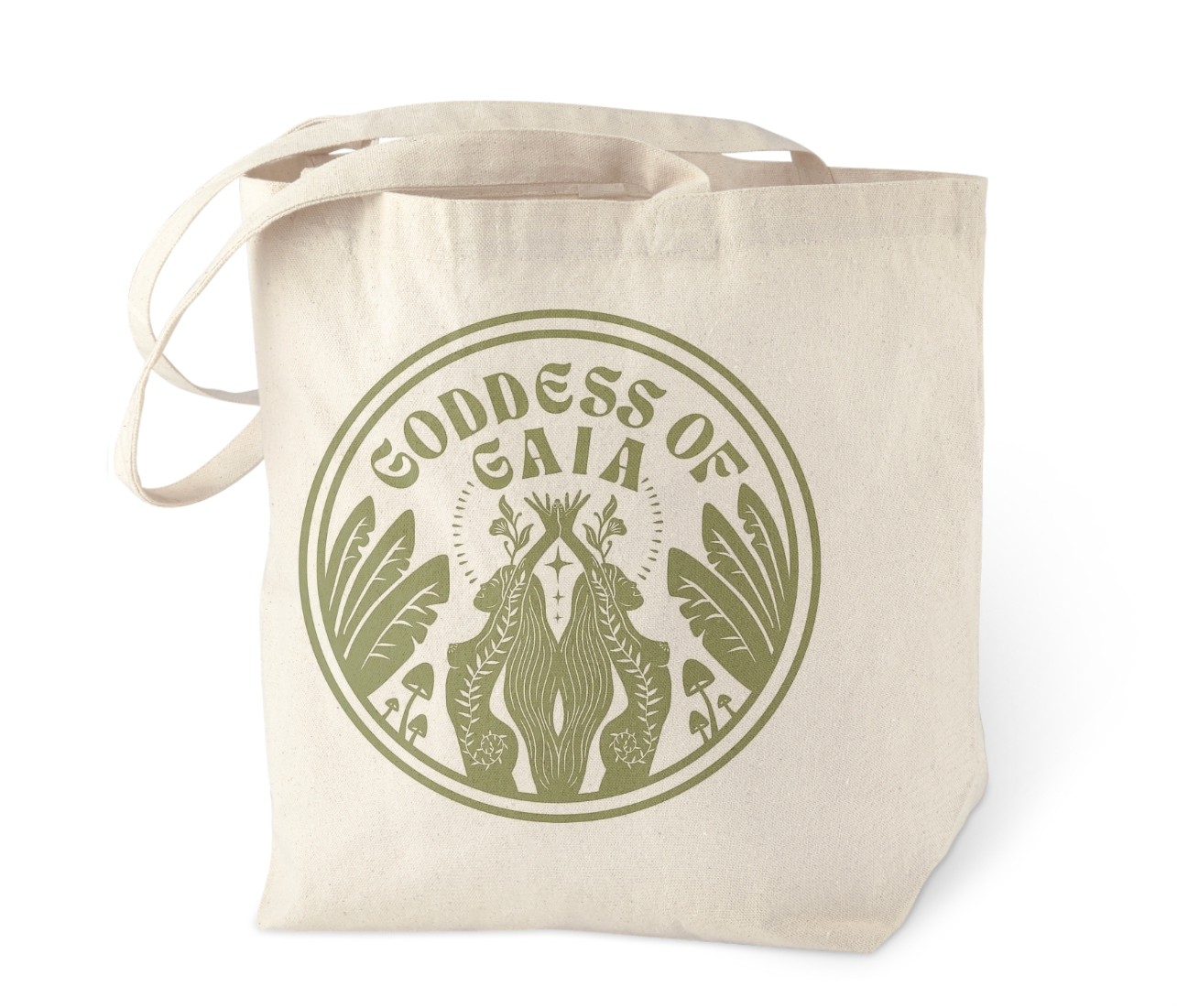 Goddess of Gaia Tote Bag